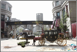 大型馬拉車雕塑 大型馬拉車雕塑