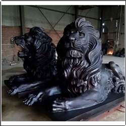 純銅獅子鑄造 純銅獅子鑄造