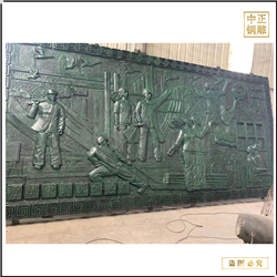 城市文化裝飾銅浮雕壁畫(huà)