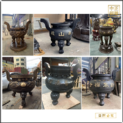 寺院室外純銅香爐 寺院室外純銅香爐