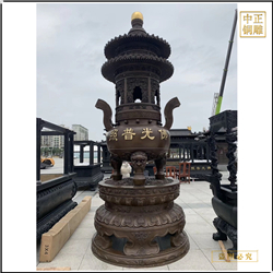 供應(yīng)道觀長(zhǎng)方形銅香爐 供應(yīng)道觀長(zhǎng)方形銅香爐