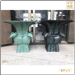 2米廣場(chǎng)銅鼎制作廠家 2米廣場(chǎng)銅鼎制作廠家