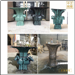 制作吉祥銅鼎小擺件 制作吉祥銅鼎小擺件