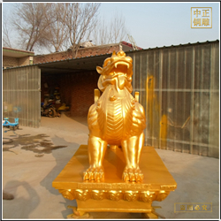 室外大型銅貔貅雕塑價格 室外大型銅貔貅雕塑價格
