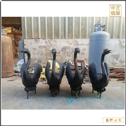 黃銅天鵝雕塑擺件批發 黃銅天鵝雕塑擺件批發