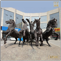廣場大型景觀銅馬銅雕塑 廣場大型景觀銅馬銅雕塑