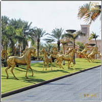 景區銅馬雕塑 景區銅馬雕塑