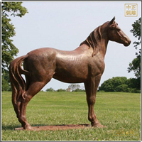 蒙古馬銅雕塑 蒙古馬銅雕塑