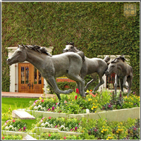 園林駿馬奔騰銅雕 園林駿馬奔騰銅雕