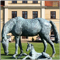 鑄銅廣場(chǎng)銅馬雕塑 鑄銅廣場(chǎng)銅馬雕塑