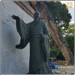 鑄銅關公 室外大型人物銅雕塑