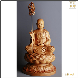 貼金地藏王菩薩銅像批發廠 貼金地藏王菩薩銅像批發廠