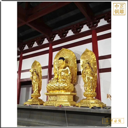 西方三圣銅佛像制作價格 西方三圣銅佛像制作價格