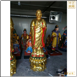 站著的地藏王銅像 站著的地藏王銅像