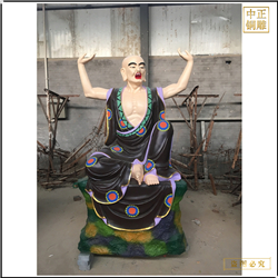 鑄銅十八羅漢雕像 鑄銅十八羅漢雕像