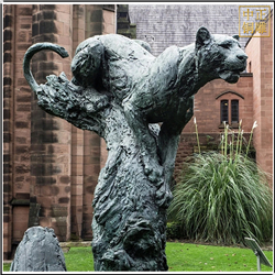 豹子動物雕塑鑄造廠 豹子動物雕塑鑄造廠