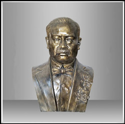 詹天佑半身銅像 詹天佑半身銅像