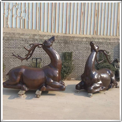 銅鹿動(dòng)物雕塑 銅鹿動(dòng)物雕塑