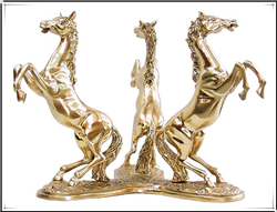 鎏金銅馬 鎏金銅馬