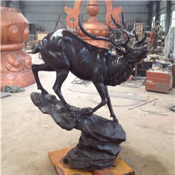 大型銅鹿擺件 大型銅鹿擺件