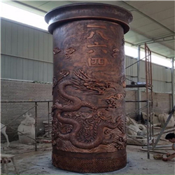 加工龍柱雕塑 加工龍柱雕塑