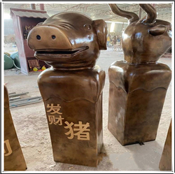 十二生肖雕塑景觀 十二生肖雕塑景觀